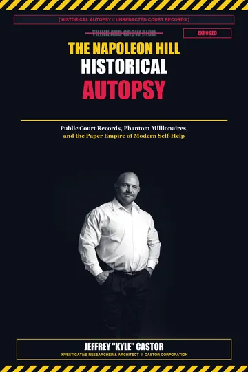 Cover of The Grifter's Ledger: The Secret Bankruptcy and Scams of Napoleon Hill