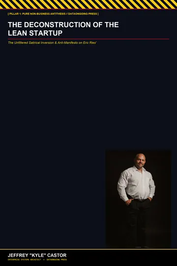 Cover of The Deconstruction of The Lean Startup